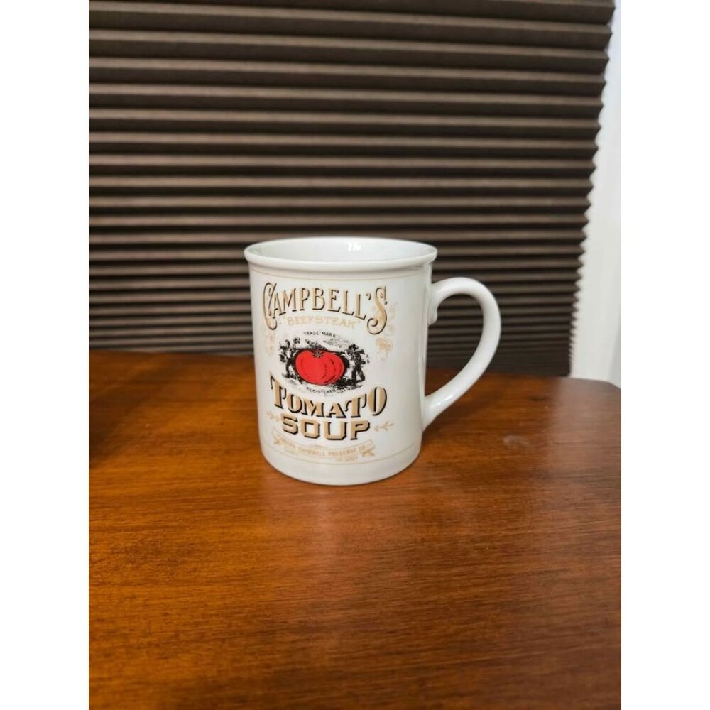 Vintage campbells soup can mug 125th anniversary